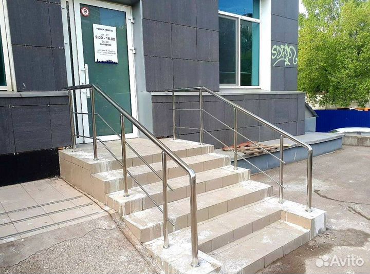 Перила из нержавеющей стали(быстрый ответ)