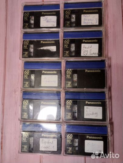 Видеокассеты MiniDV dvm60pr4