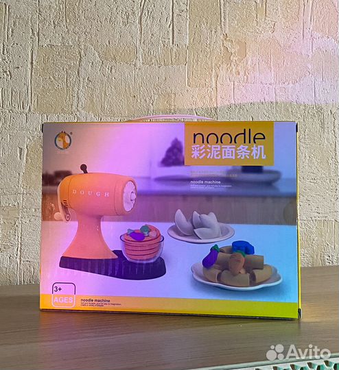 Набор для лепки. Машинка для пасты. Кухня