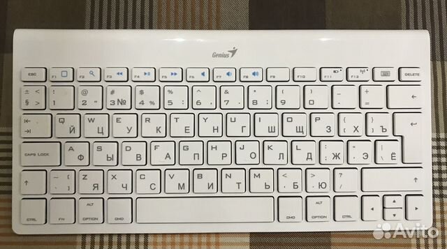Беспроводная клавиатура (цвет белый)