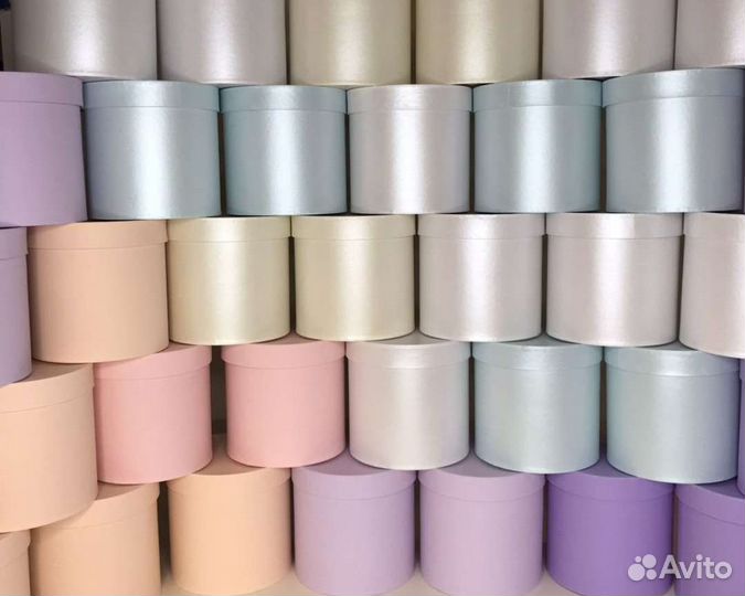 Шляпные коробки без крышки