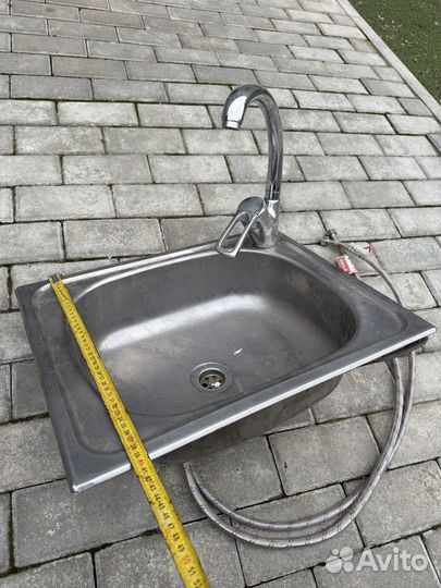 Мойка 50х40 со смесителем