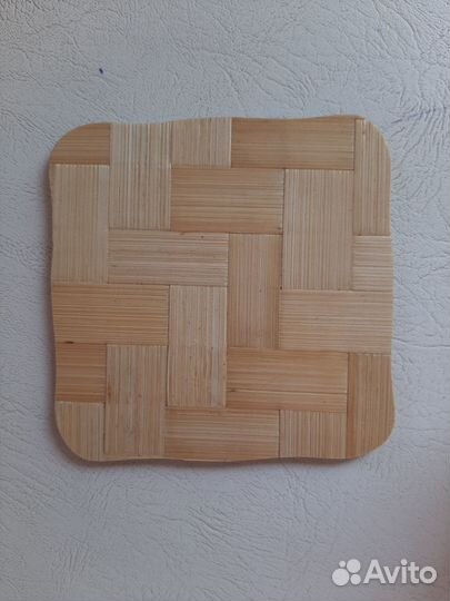 Подставки под стаканы бамбук 6 шт