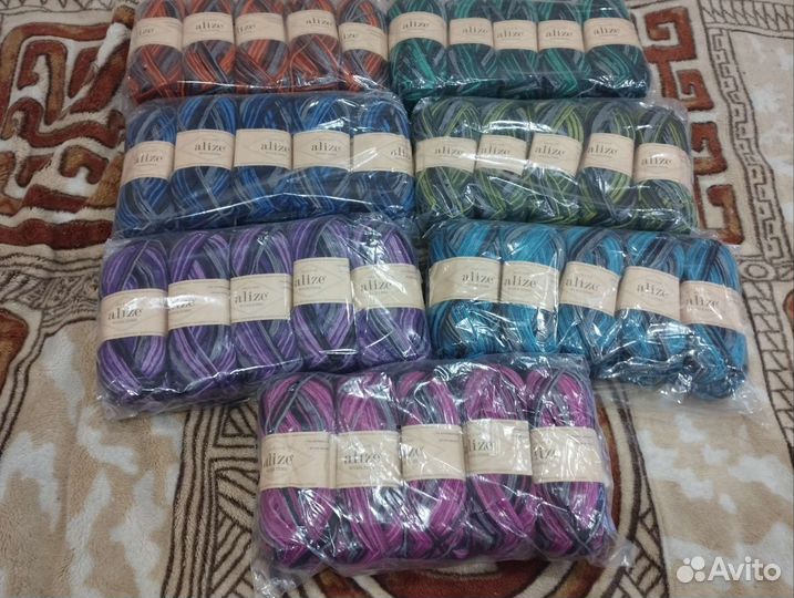 Пряжа Пехорка, Alize, троицкая