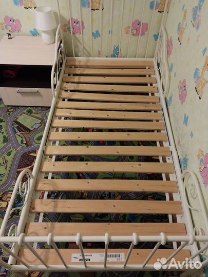 Детская раздвижная кровать IKEA Minnen