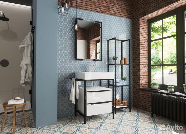 Металлические подставки, тумбы в стиле Лофт