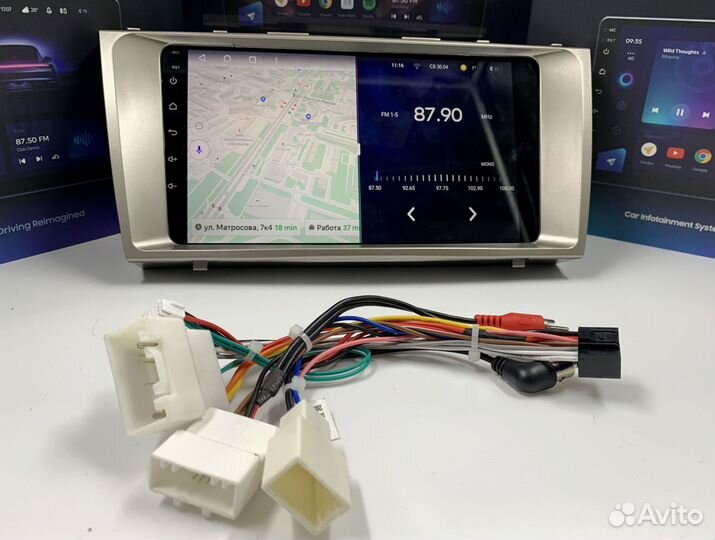 Магнитола Teyes CC3 3/32 для Тойота Камри 40