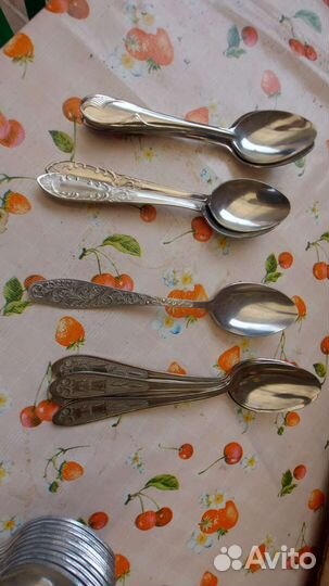 Ложки столовые,десертные и чайные нержавейка СССР