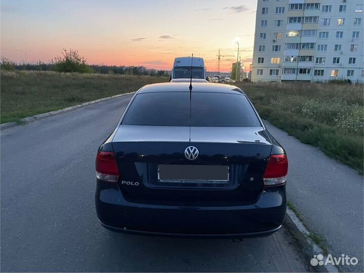 Volkswagen Polo 1.6 AT, 2012, 192 500 км