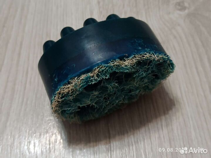 Массажное мыло ручной работы с люфой