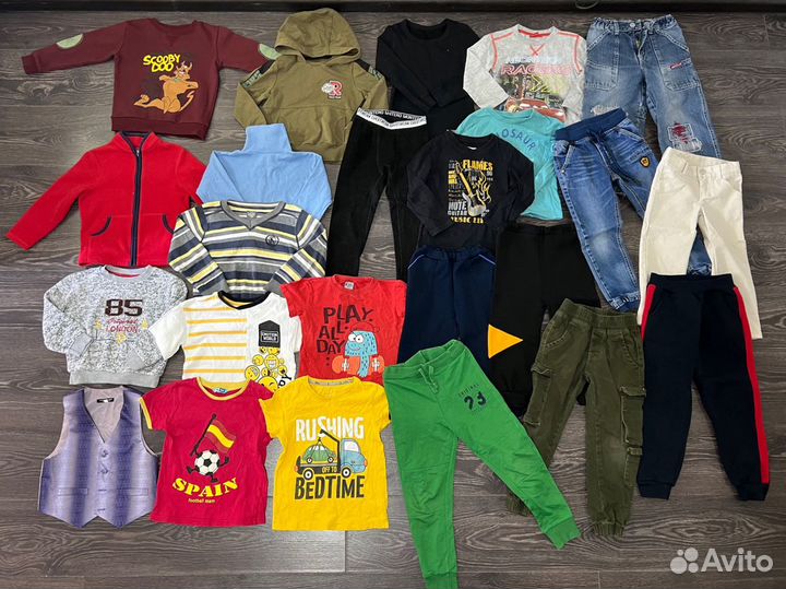 Пакет одежды для мальчика 98 104 (20 вещей)