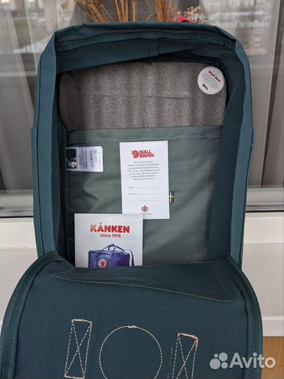 Рюкзак Fjallraven Kanken Laptop 15 Green / Pink