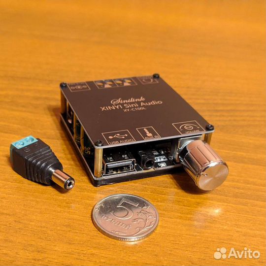 Усилитель 50/100W c USB, блютуз, AUX