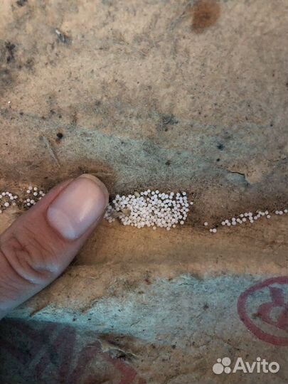 Шарики из пенополистерола мелкие