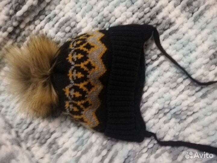 Шапка для мальчика 44 46