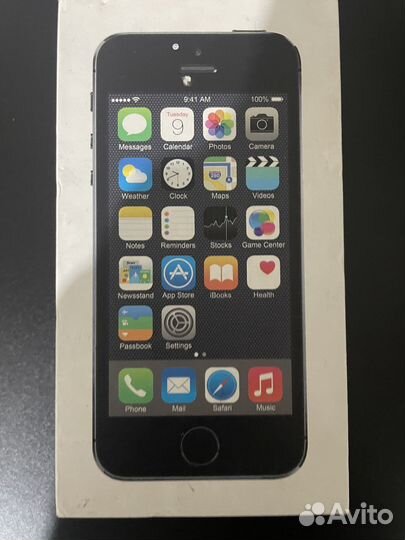 Коробка от iPhone 5S