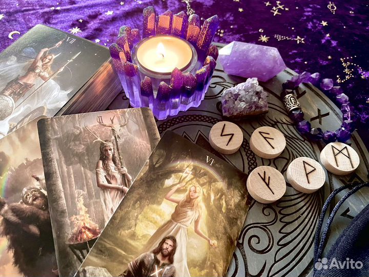 Консультации на картах Таро, Рунах, Мак, обучение