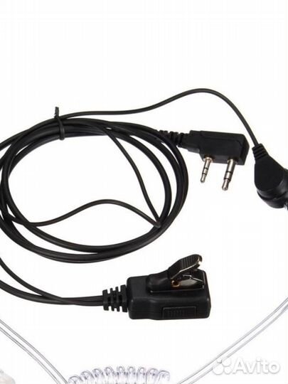 Гарнитура скрытого ношения для рации