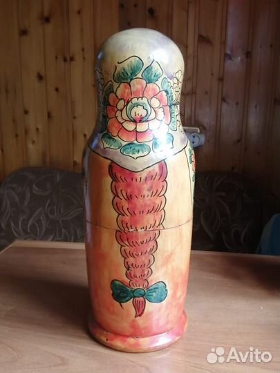 Матрёшка футляр для бутылок СССР