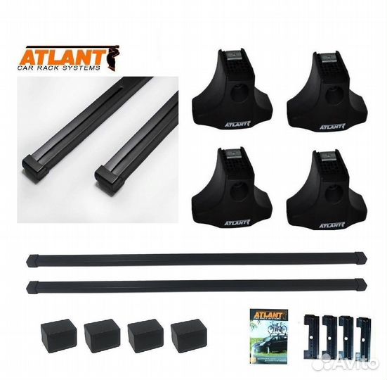 Багажник Atlant Nissan Cube (c квадратной дугой)