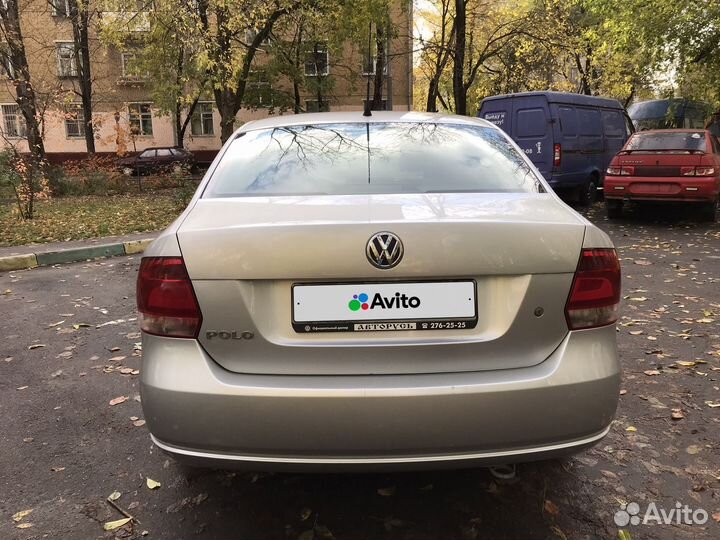 Volkswagen Polo 1.6 AT, 2012, 80 000 км
