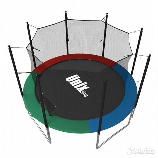 Батут unix line Simple 8 ft Color inside