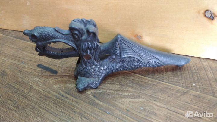 Орехокол дракон. Силумин. СССР. Большой. Редкий