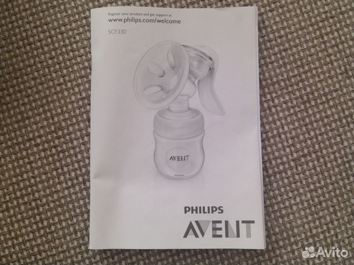 Молокоотсос avent ручной