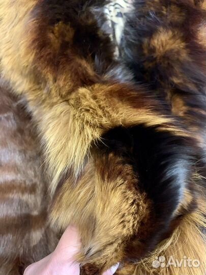 Шуба лиса 42 размер
