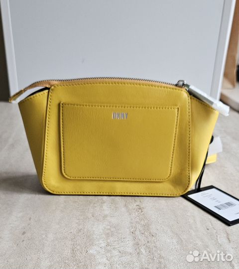 Сумка кожа dkny
