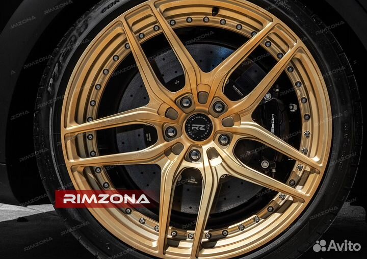 Кованые диски anrky R22 на Porsche Cayenne