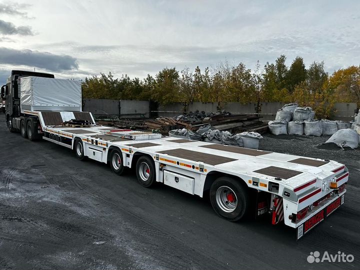 Полуприцеп трал (тяжеловоз) Berger 9854, 2025