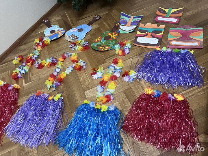 Гавайская вечеринка костюм декор