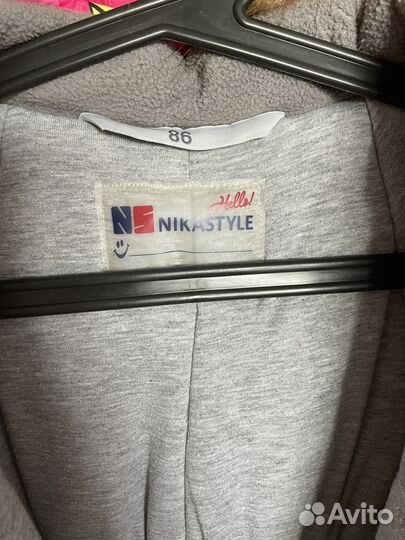 Комбинезон зимний на девочку Nikastyle 86-92