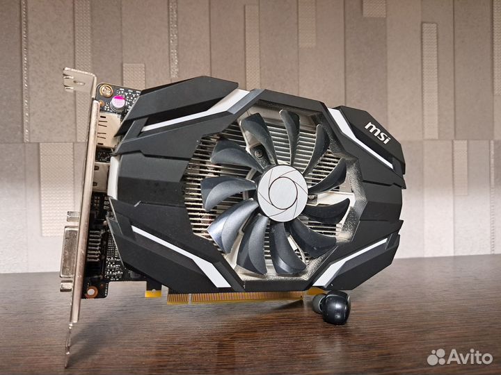 Msi gtx 1050 2gb(на пломбе)