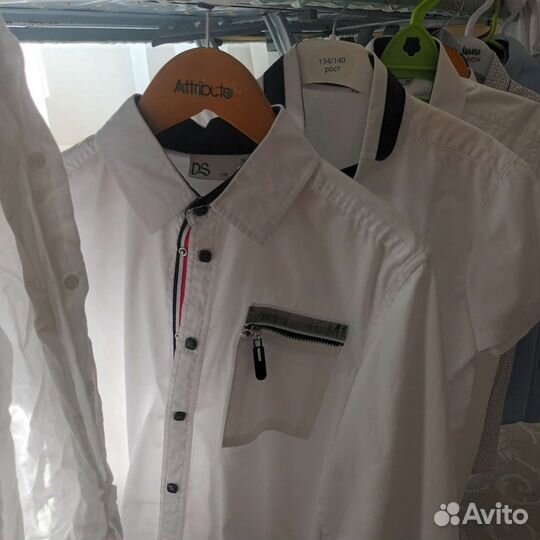 Школьные рубашки для мальчиков 158 164