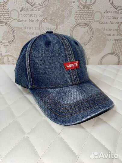 Бейсболка Levis джинсовая