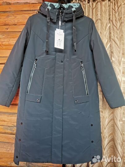 Осеннее женское пальто 54-56 р