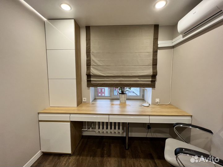 Тумба с пеналом и выдвижные ящики (без столешницы)