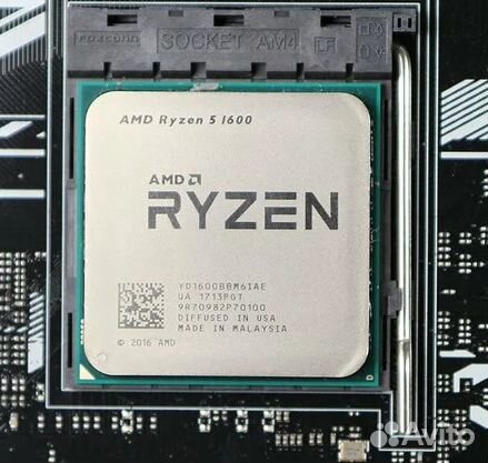 Процессор AMD Ryzen 5 1600 / AM4 сокет