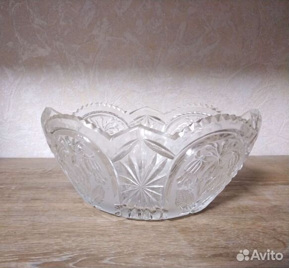 Ваза хрустальная СССР