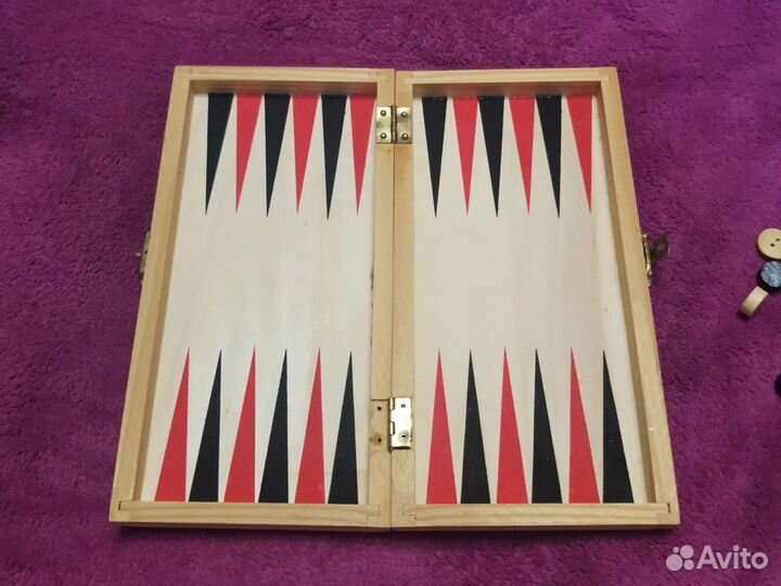 Шахматы нарды 21 на 20 см дерево