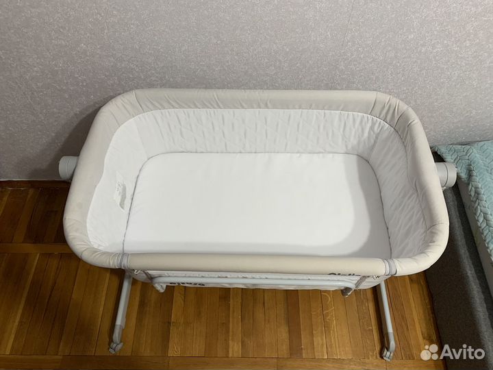 Приставная кроватка-колыбель Pituso Olalia серая