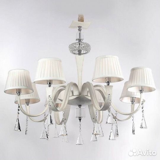 Подвесная люстра Lucia Tucci Pelle Pelle Bianca 11