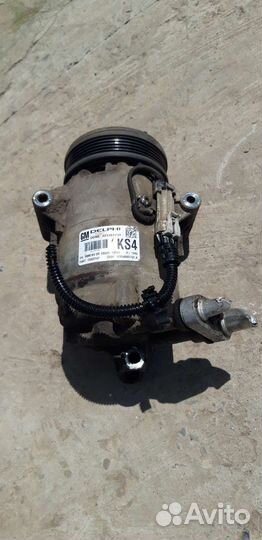 Компрессор кондиционера Опель астра Н 1.8