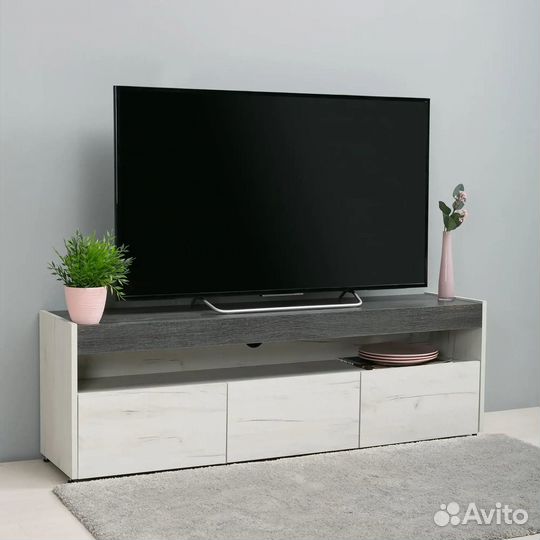 Тумба под телевизор в стиле Эко