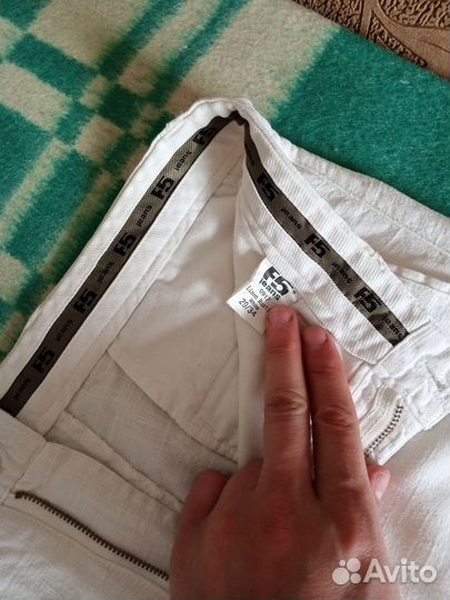 Брюки летние белые