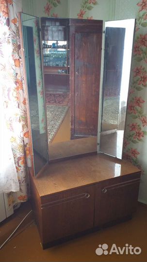 Трюмо трельяж с зеркалом СССР