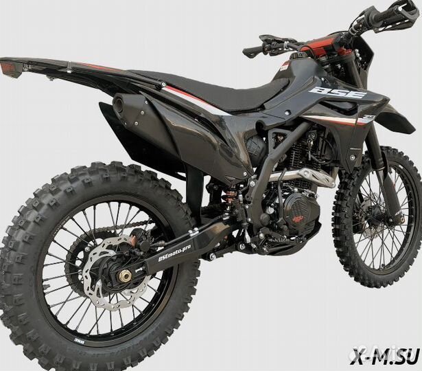 Эндуро-кроссовый мотоцикл BSE Z9 Red Metallic(015)