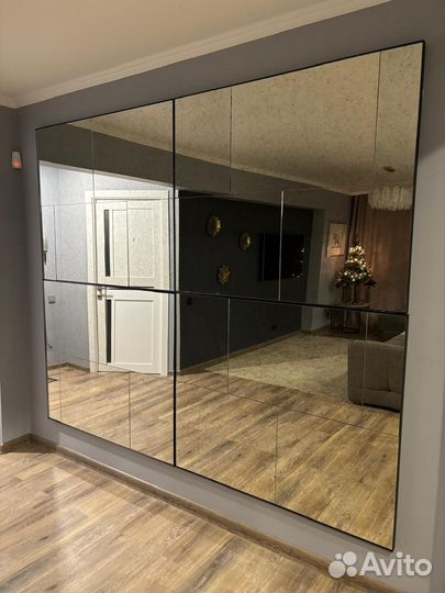 Зеркальное панно на стену